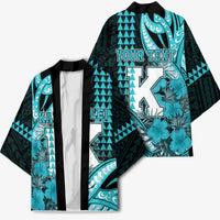 Personalised Hawaii Kapolei High School Kimono Tribal Tattoo With Hibiscus Flowers LT05 - Polynesian Pride