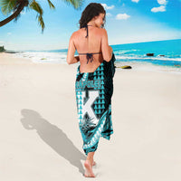 Hawaii Kapolei High School Sarong Tribal Tattoo With Hibiscus Flowers LT05 - Polynesian Pride