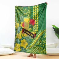Hawaii Leilehua High School Blanket Tribal Tattoo With Hibiscus Flowers LT05 - Polynesian Pride