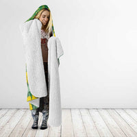 Hawaii Leilehua High School Hooded Blanket Tribal Tattoo With Hibiscus Flowers LT05 - Polynesian Pride