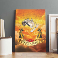 New Zealand And Australia ANZAC Day Canvas Wall Art Sinai Palestine Campaign Lest We Forget LT05 - Polynesian Pride
