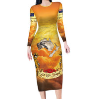 New Zealand And Australia ANZAC Day Family Matching Long Sleeve Bodycon Dress and Hawaiian Shirt Sinai Palestine Campaign Lest We Forget