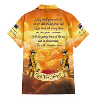 New Zealand And Australia ANZAC Day Family Matching Mermaid Dress and Hawaiian Shirt Sinai Palestine Campaign Lest We Forget