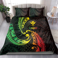 AAPI Heritage Month Bedding Set Kanaka Maoli Polynesian Tribal Wave