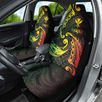 AAPI Heritage Month Car Seat Cover Kanaka Maoli Polynesian Tribal Wave