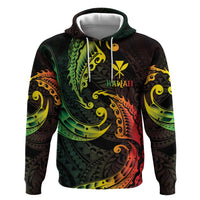 AAPI Heritage Month Hoodie Kanaka Maoli Polynesian Tribal Wave