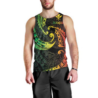 AAPI Heritage Month Men Tank Top Kanaka Maoli Polynesian Tribal Wave