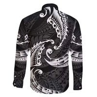 AAPI Heritage Month Family Matching Puletasi and Hawaiian Shirt American Samoa Polynesian Tribal Wave