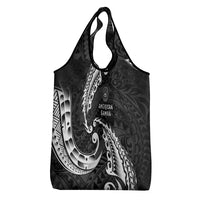 AAPI Heritage Month Grocery Bag American Samoa Polynesian Tribal Wave
