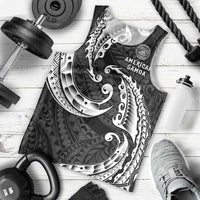 AAPI Heritage Month Men Tank Top American Samoa Polynesian Tribal Wave LT05 - Polynesian Pride