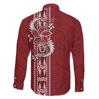 Tonga Language Week Family Matching Puletasi and Hawaiian Shirt Malo e Lelei Kupesi Ngatu Pattern LT05 - Polynesian Pride