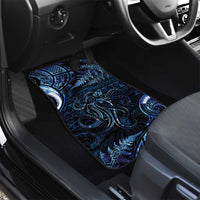 Aotearoa New Zealand Octopus Car Mats Silver Fern Maori Pattern LT05 - Polynesian Pride