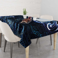 Aotearoa New Zealand Octopus Tablecloth Silver Fern Maori Pattern LT05 - Polynesian Pride