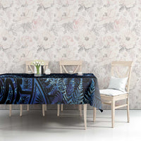 Aotearoa New Zealand Octopus Tablecloth Silver Fern Maori Pattern LT05 - Polynesian Pride