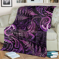 Aotearoa New Zealand Crocodile Blanket Silver Fern Maori Pattern LT05 - Polynesian Pride