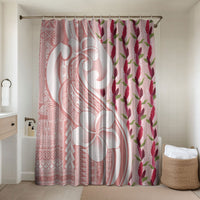 Samoa Teuila Bathroom Set Pink Samoan Siapo Motifs