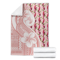 Samoa Teuila Blanket Pink Samoan Siapo Motifs