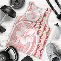 Samoa Teuila Men Tank Top Pink Samoan Siapo Motifs