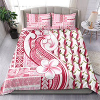 Samoa Teuila Bedding Set White Samoan Siapo Motifs