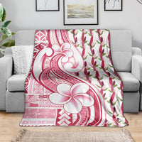 Samoa Teuila Blanket White Samoan Siapo Motifs