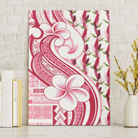 Samoa Teuila Canvas Wall Art White Samoan Siapo Motifs