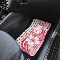Samoa Teuila Car Mats White Samoan Siapo Motifs