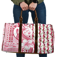 Samoa Teuila Travel Bag White Samoan Siapo Motifs