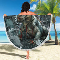 Hawaii Mo'o Lizard God Beach Blanket Polynesian Style LT05 - Polynesian Pride