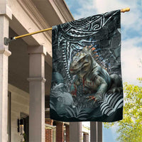 Hawaii Mo'o Lizard God Garden Flag Polynesian Style LT05 House Flag Green - Polynesian Pride