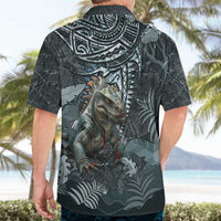 Hawaii Mo'o Lizard God Hawaiian Shirt Polynesian Style LT05 - Polynesian Pride