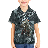 Hawaii Mo'o Lizard God Hawaiian Shirt Polynesian Style LT05 - Polynesian Pride