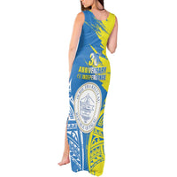 Palau Independence Day Tank Maxi Dress Happy 30th Anniversary