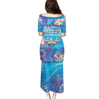 Happy Diwali Festival Puletasi Diya Lamp Rangoli With Polynesian Pattern LT05 - Polynesian Pride