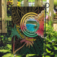 Vanuatu Espiritu Santo Island Garden Flag Beach Landscape LT05 Garden Flag Black - Polynesian Pride