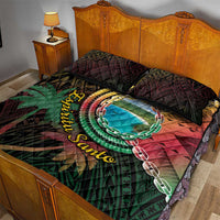 Vanuatu Espiritu Santo Island Quilt Bed Set Beach Landscape LT05 - Polynesian Pride