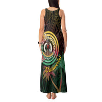 Vanuatu Espiritu Santo Island Tank Maxi Dress Beach Landscape LT05 - Polynesian Pride