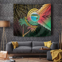Vanuatu Espiritu Santo Island Tapestry Beach Landscape LT05 - Polynesian Pride