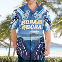 Personalised French Polynesia Bora Bora Hawaiian Shirt Beach Landscape Polynesian Style LT05 - Polynesian Pride