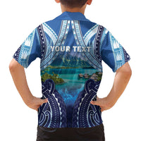 Personalised French Polynesia Bora Bora Hawaiian Shirt Beach Landscape Polynesian Style LT05 - Polynesian Pride