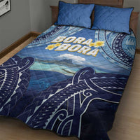 French Polynesia Bora Bora Quilt Bed Set Beach Landscape Polynesian Style LT05 - Polynesian Pride