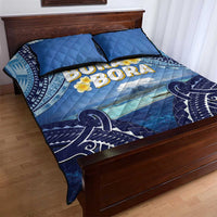 French Polynesia Bora Bora Quilt Bed Set Beach Landscape Polynesian Style LT05 - Polynesian Pride