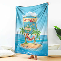 Aloha Hawaii Blanket Funny Macaw Parrot Tropical Vibe LT05 - Polynesian Pride