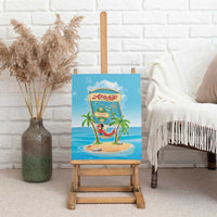 Aloha Hawaii Canvas Wall Art Funny Macaw Parrot Tropical Vibe LT05 - Polynesian Pride