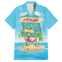 Aloha Hawaii Hawaiian Shirt Funny Macaw Parrot Tropical Vibe LT05 Blue - Polynesian Pride