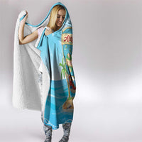 Aloha Hawaii Hooded Blanket Funny Macaw Parrot Tropical Vibe LT05 - Polynesian Pride