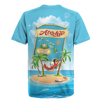 Aloha Hawaii Rugby Jersey Funny Macaw Parrot Tropical Vibe LT05 - Polynesian Pride
