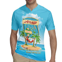 Aloha Hawaii Rugby Jersey Funny Macaw Parrot Tropical Vibe LT05 - Polynesian Pride
