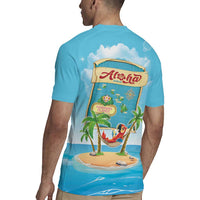 Aloha Hawaii Rugby Jersey Funny Macaw Parrot Tropical Vibe LT05 - Polynesian Pride