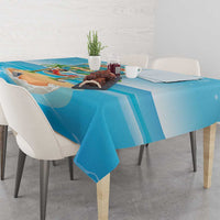 Aloha Hawaii Tablecloth Funny Macaw Parrot Tropical Vibe LT05 - Polynesian Pride