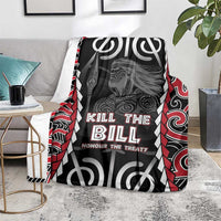 Aotearoa Waitangi Day Blanket Maori Warrior Tribal Tattoo LT05 - Polynesian Pride